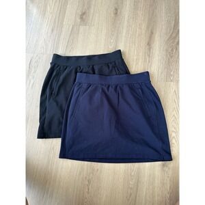T By Talbots Skort S LOT‎ OF 2 Athletic Stretch Pockets Golf Tennis Pickleball